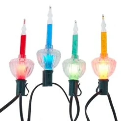 Kurt S Adler Christmas Bubble Light Set (56309)